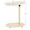Hello Honey® Modern Adjustable C-Shaped End Table